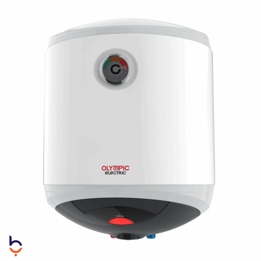 سخان كهرباء أوليمبيك إليكتريك 40 لتر - هيرو ميكانيكال - ابيض ورمادي - 945105410