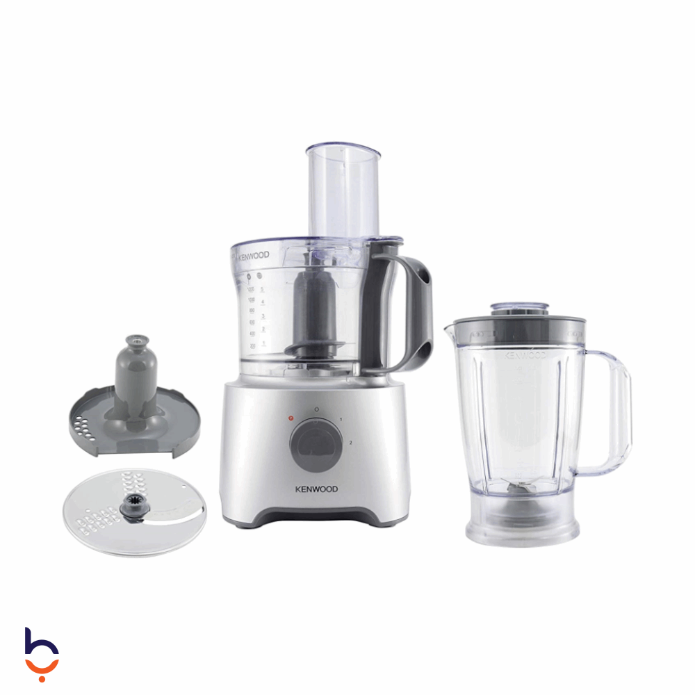 Food Processor Kenwood 800 Watt Multi function - FDP301SL Silver