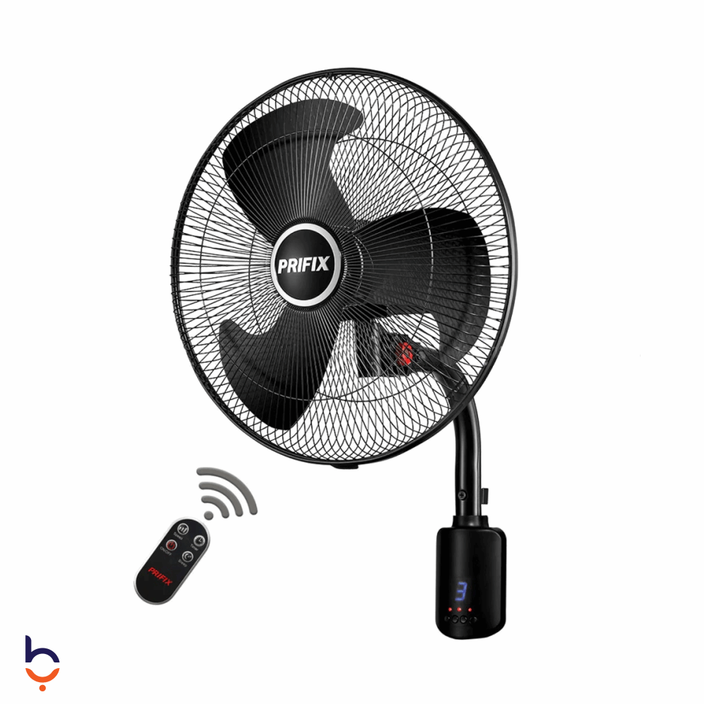 مروحة حائط برفكس 18 بوصة حائط شارك بريموت WFS-181 اسود