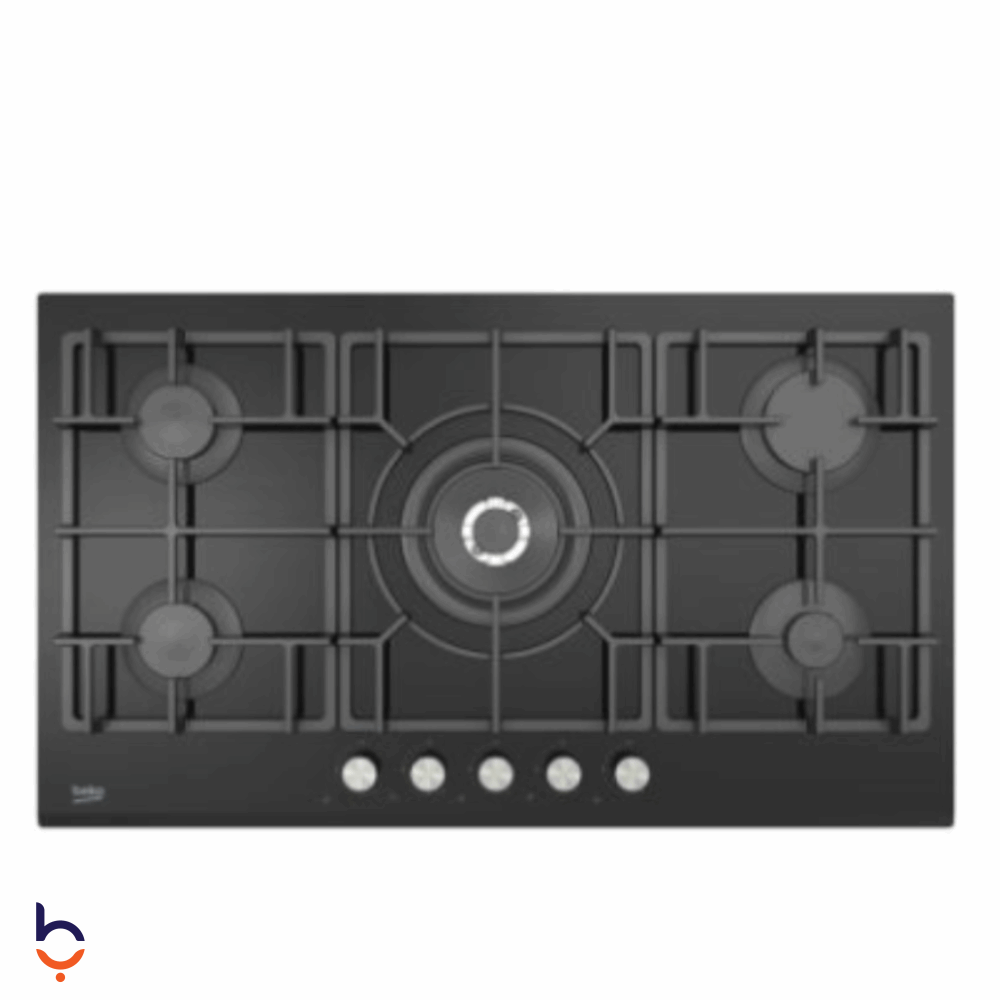 Hob Beko 5 Burners 90 cm - Built-in - HISW 95226 SEL Black