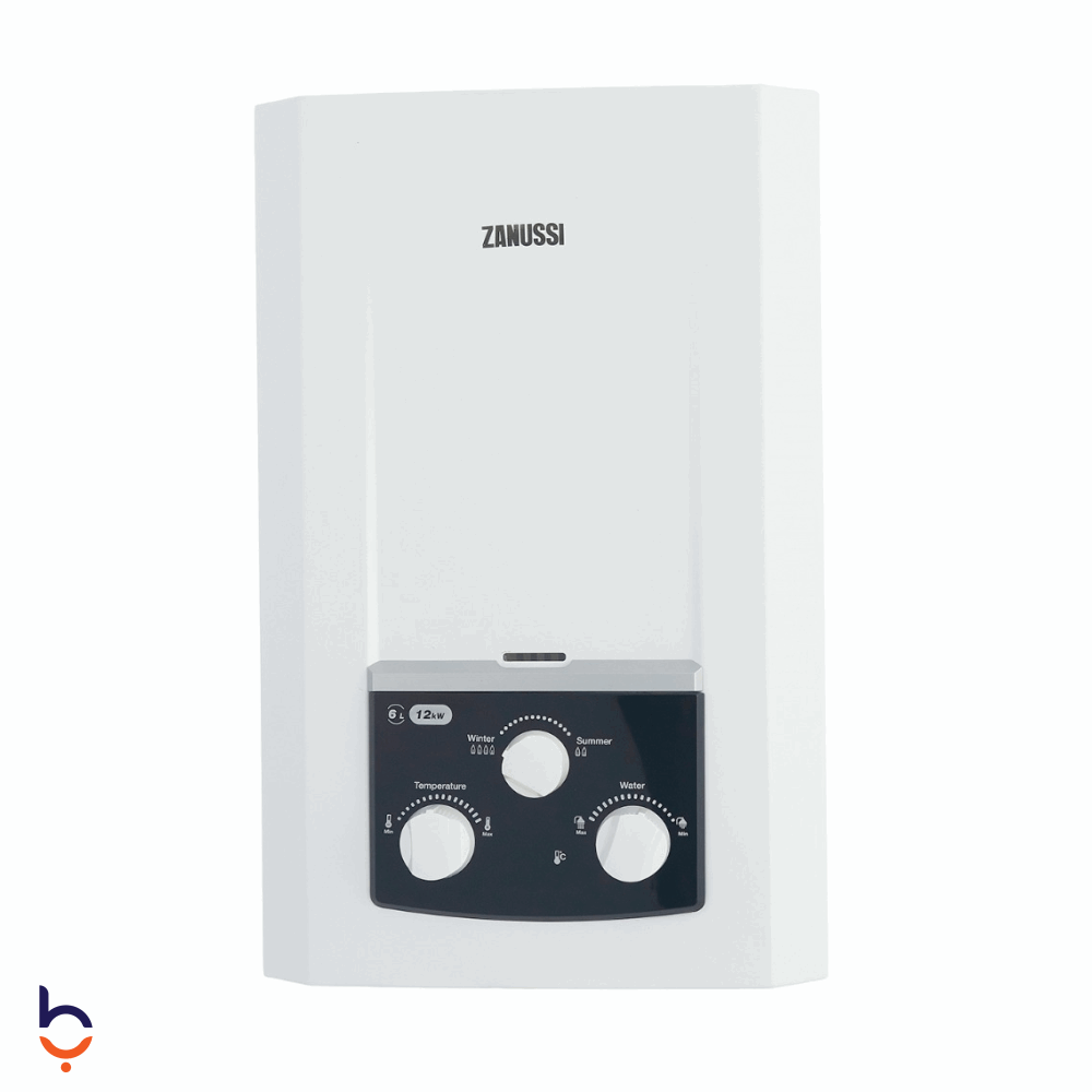 سخان غاز زانوسي 6 لتر -ديجيتال - أبيض - ZYG06313WL