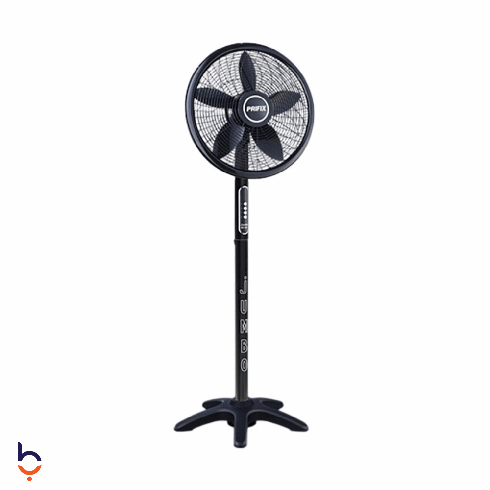 Fan Perfix 21 Inch Stand  Jumbo Remote SFJ211 - Black