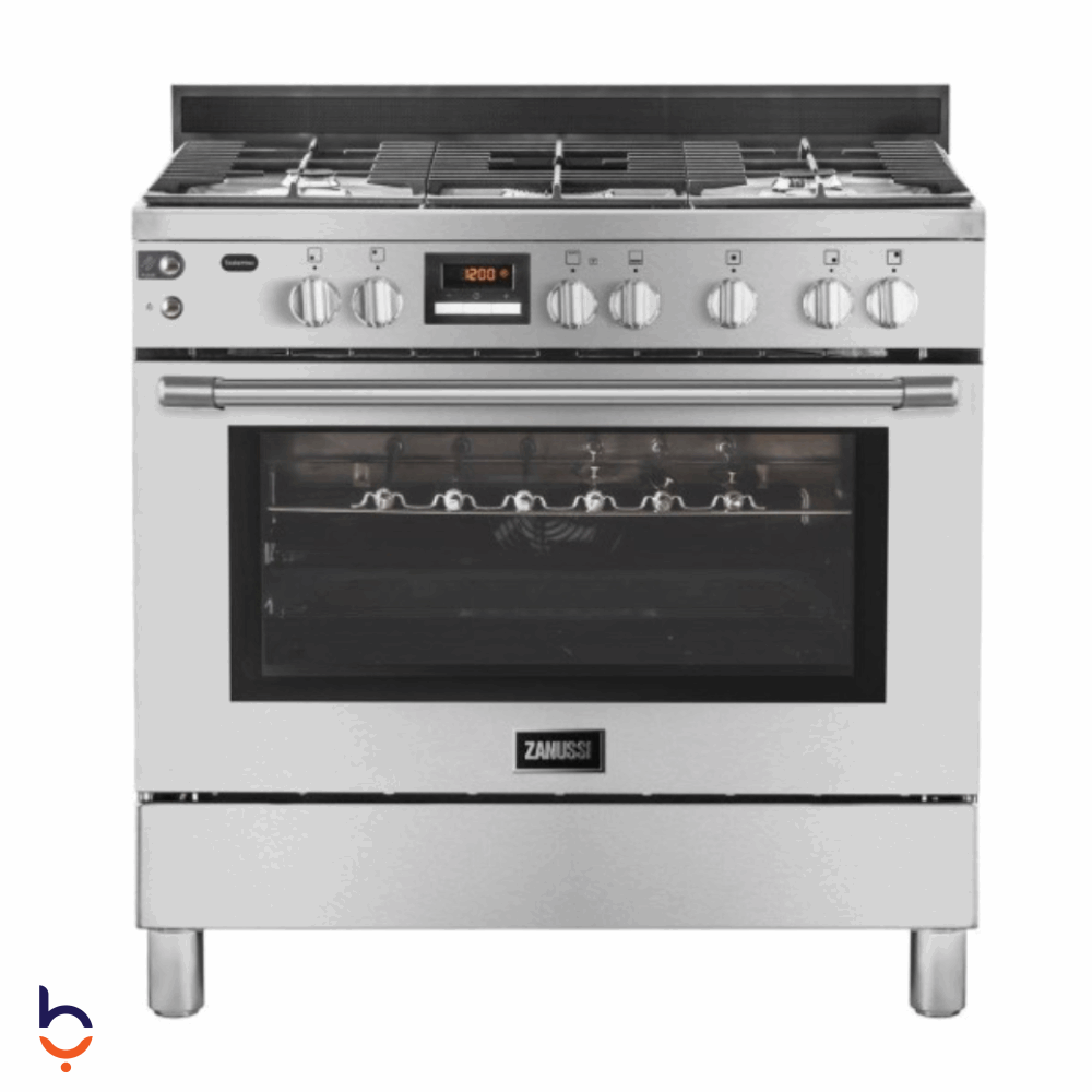 بوتجاز زانوسي 5 شعلة 60×90 سم - تيست ماكس بلس - استانلس استيل ZCG92696XA