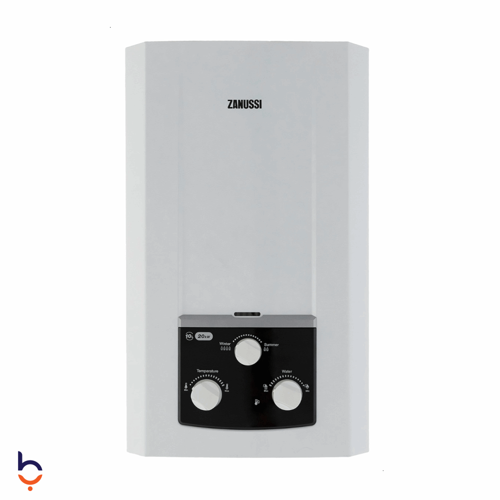 Gas Heater Zanussi 10 Litre Delta - ZYG10113WL white
