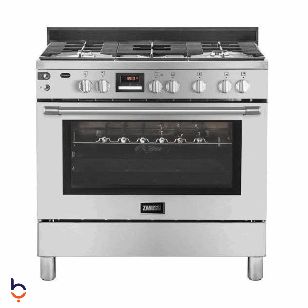 بوتجاز زانوسي 5 شعلة 60&#215;90 سم - تيست ماكس ايرفراى - ستانلس ستيل - ZCG97326XA