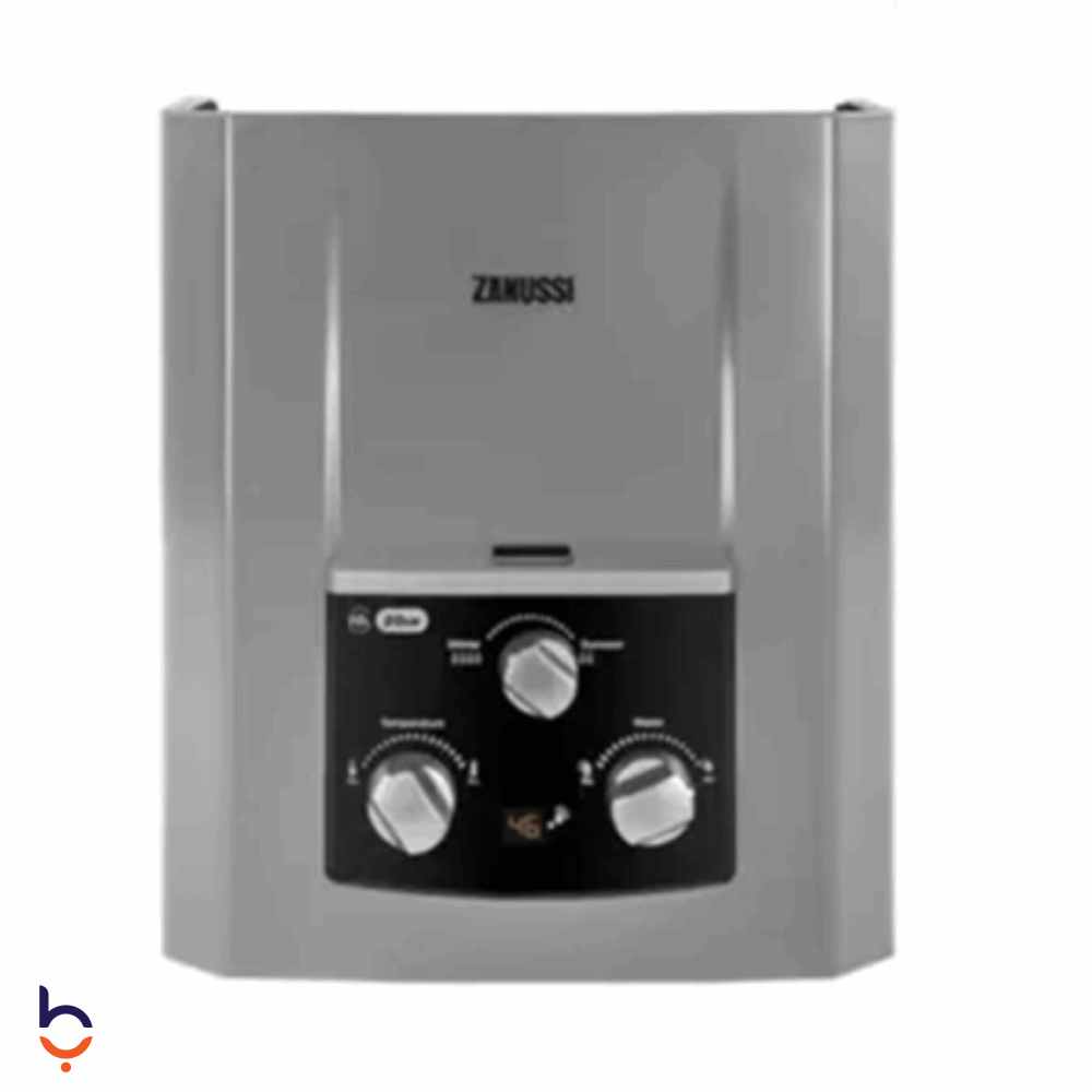 سخان غاز زانوسي 6 لتر ديجيتال - فضي - ZYG06313SL