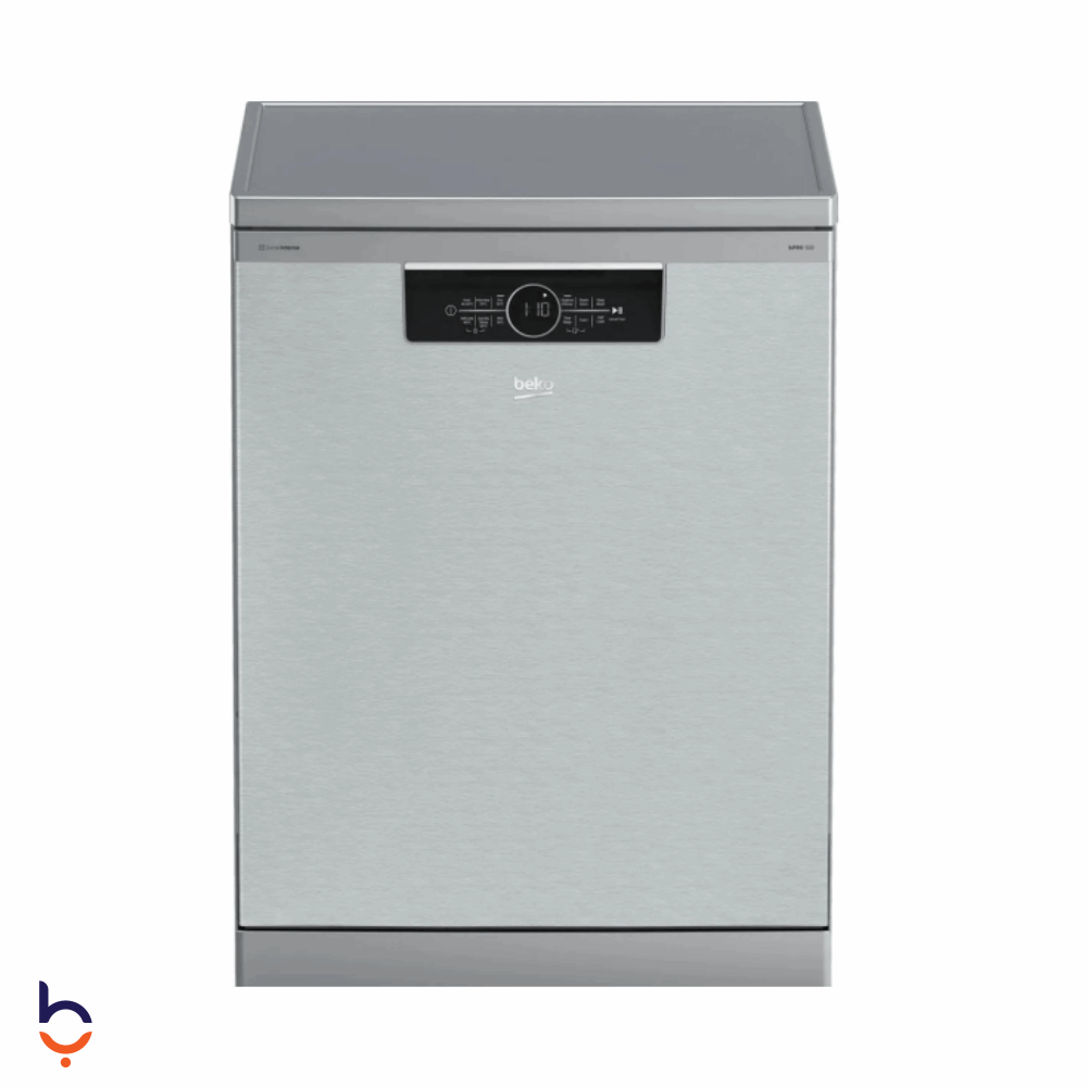 غسالة أطباق بيكو 60 سم ديجيتال - 15 فرد، 6 برنامج، فضي - BDFN36531XC