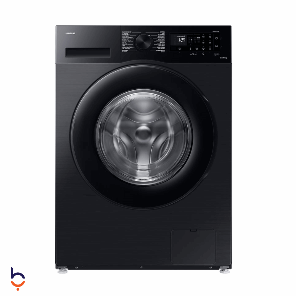 Front Load Automatic Washing Machine Samsung 9 kg - With artificial intelligence technology - WW90CGC0EDABAS - Black