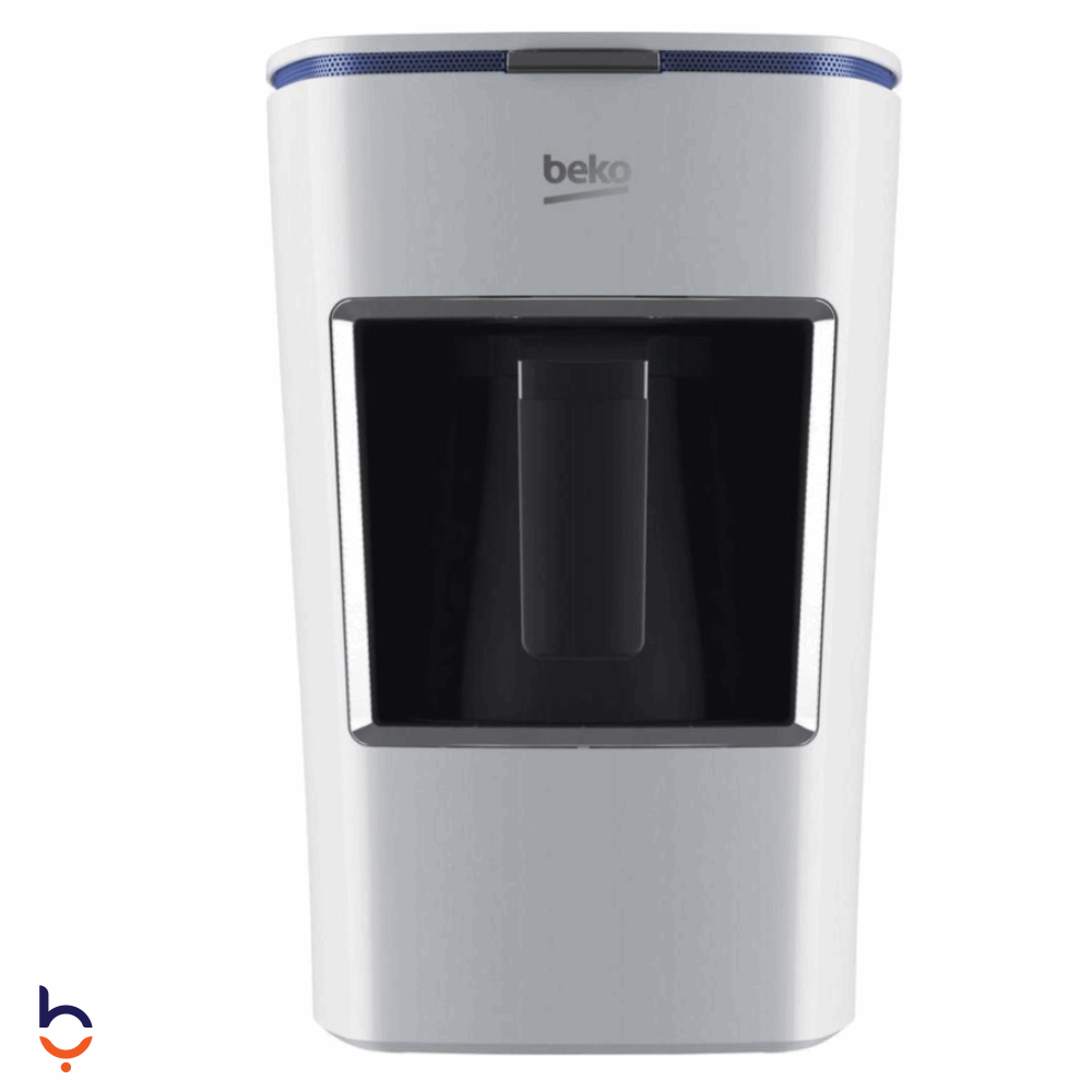 ماكينة صنع القهوة بيكو 670 وات تركي ، وعاء واحد، ابيض - BKK 2300 W
