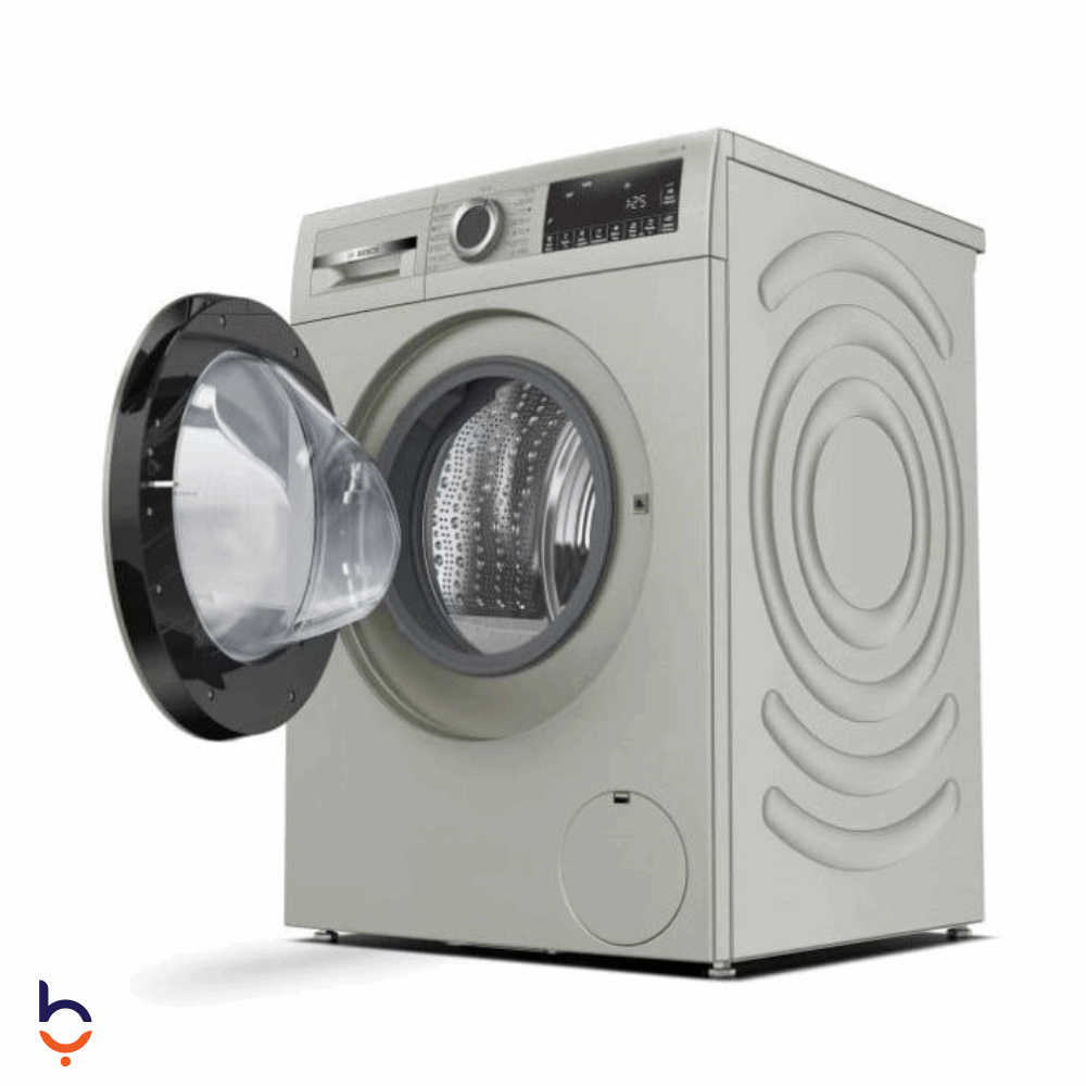 غسالة ملابس اوتوماتيك تحميل امامي بوش 10 كيلو ، فضي- WGA254XVEG