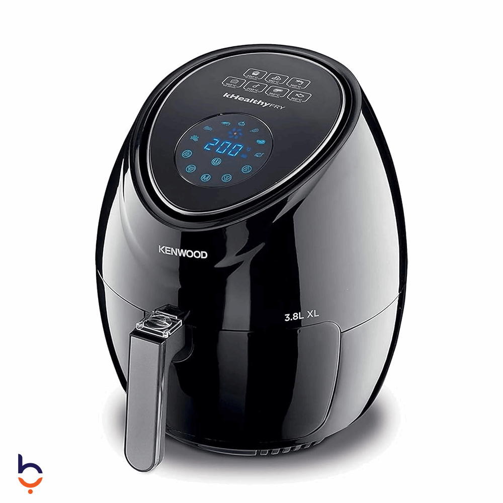 Air Fryer Kenwood 1500 Watt KHealthyFry Digital  , 3.8 Liters– HFP30.000BK Black