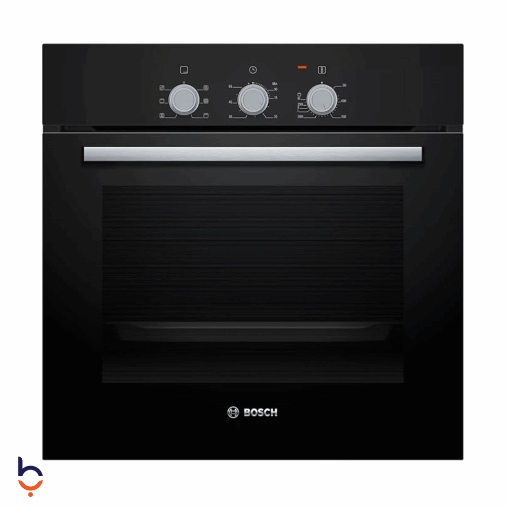 فرن بوش 60 سم سيريس 2 بشواية- 66 لتر-اسود - HBF011BA1