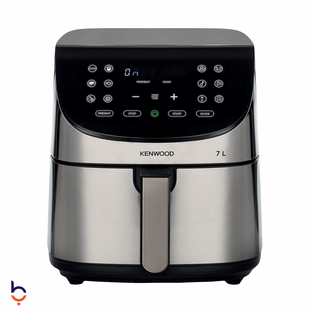 Air Fryer Kenwood 1800 Watt Capacity 7 liters -HFM80.000SS silver