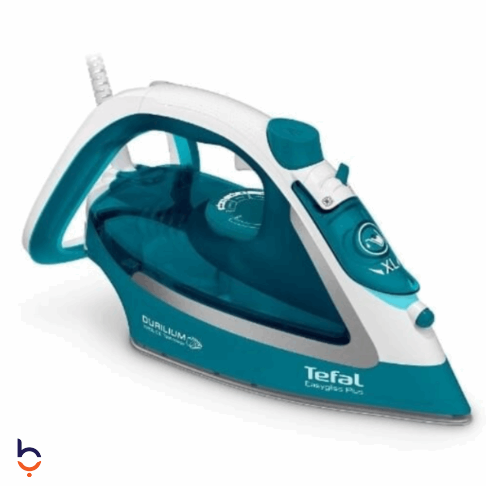 Iron Tefal 2700 Watt Easygliss Plus Steam , Turquoise White - FV5772E2