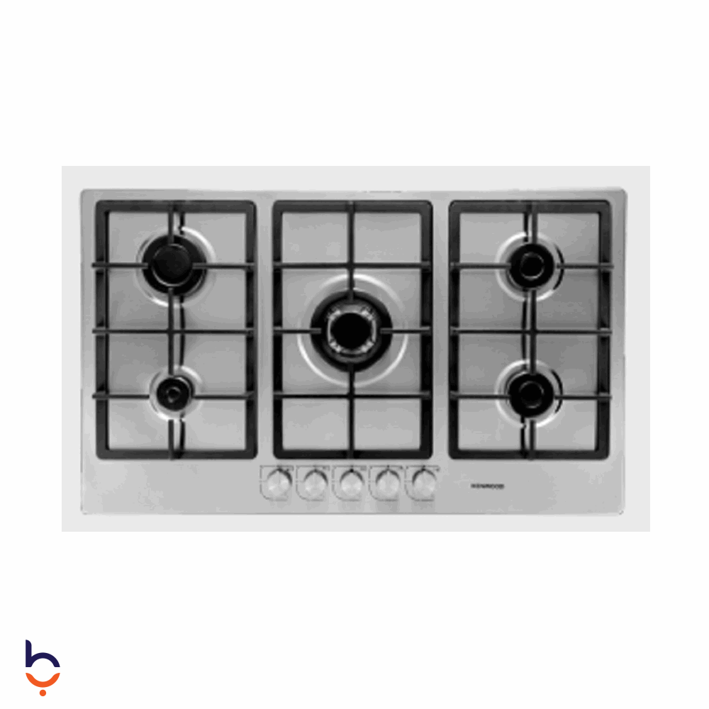 مسطح كينوود 5 شعله أمان كامل - HOB90.000SS