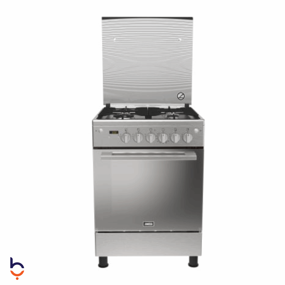 Cooker Zanussi 4 Burners Cool Max - ZCG64396XB Stainless Steel
