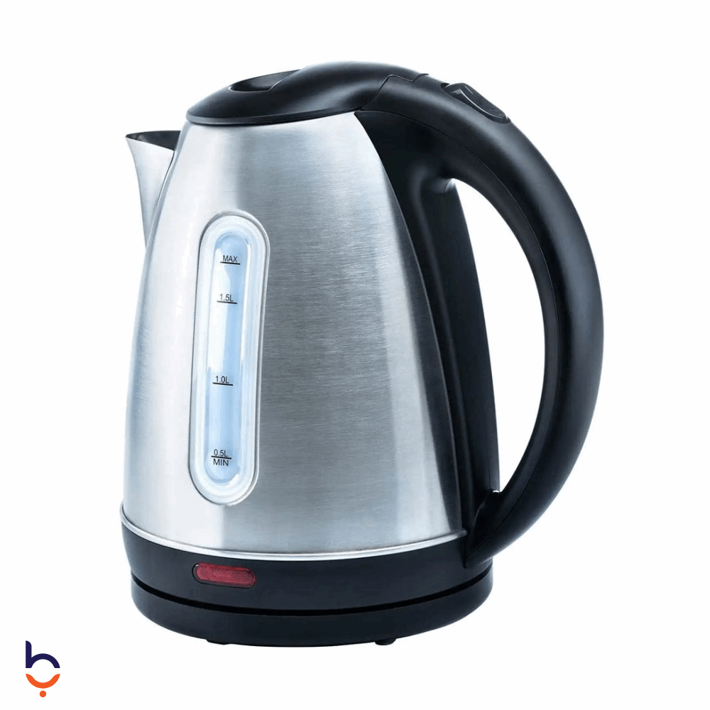 غلاية مياه اكورج 1.7 لتر 2000 وات , Akwrj1.7L فضي