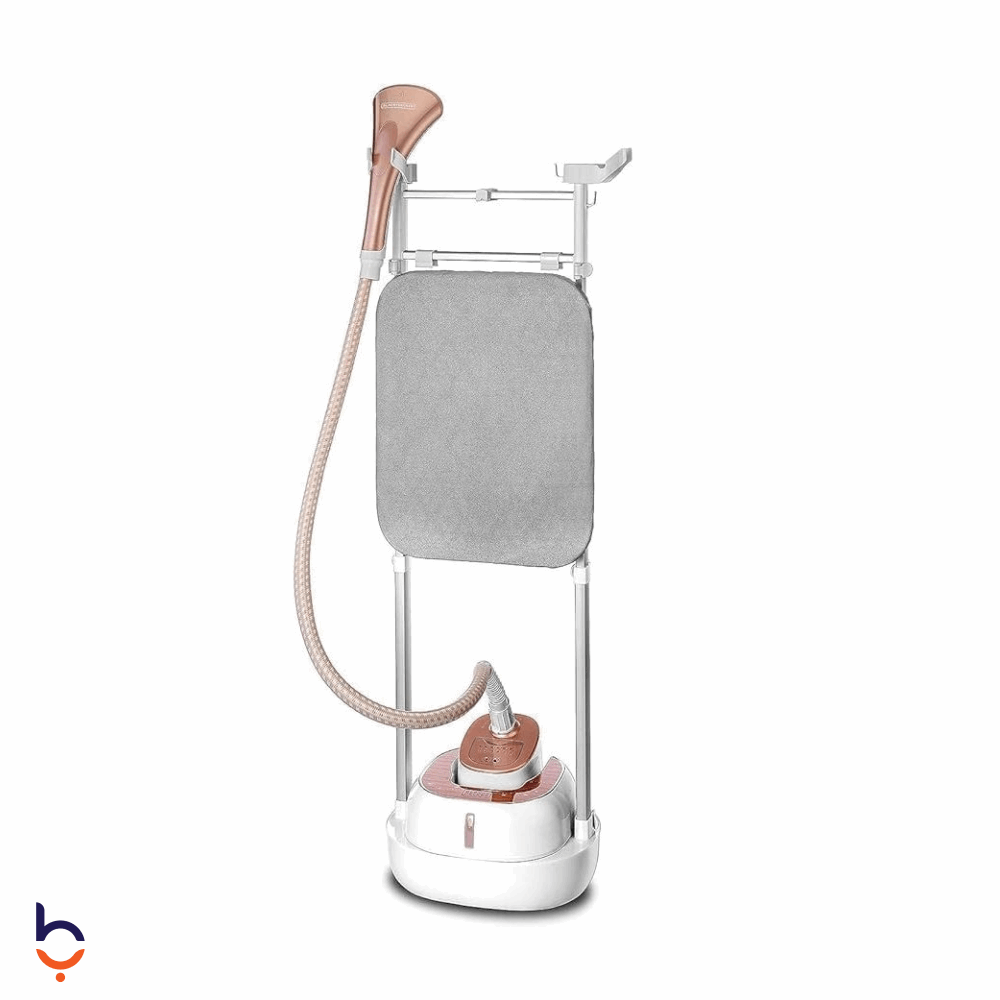 مكواة بلاك آند ديكر 2000 وات 2لتر , GSTD2075-B5 ابيض وذهبي