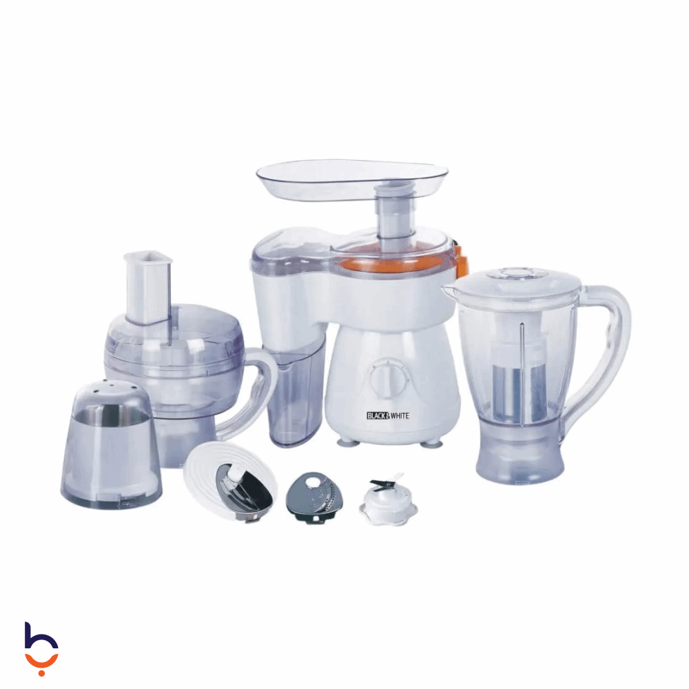 محضر طعام بلاك اند وايت 1.5 لتر 700 وات , FP2200 ابيض