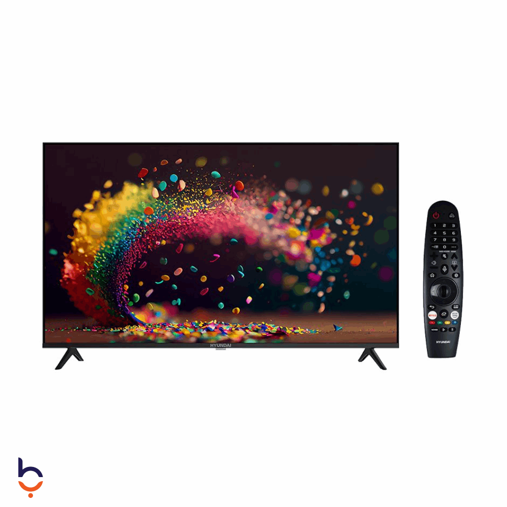 شاشة هيونداي 43 بوصة L43HYNDA630 , دقة FHD، بريسيفر داخلي اسود