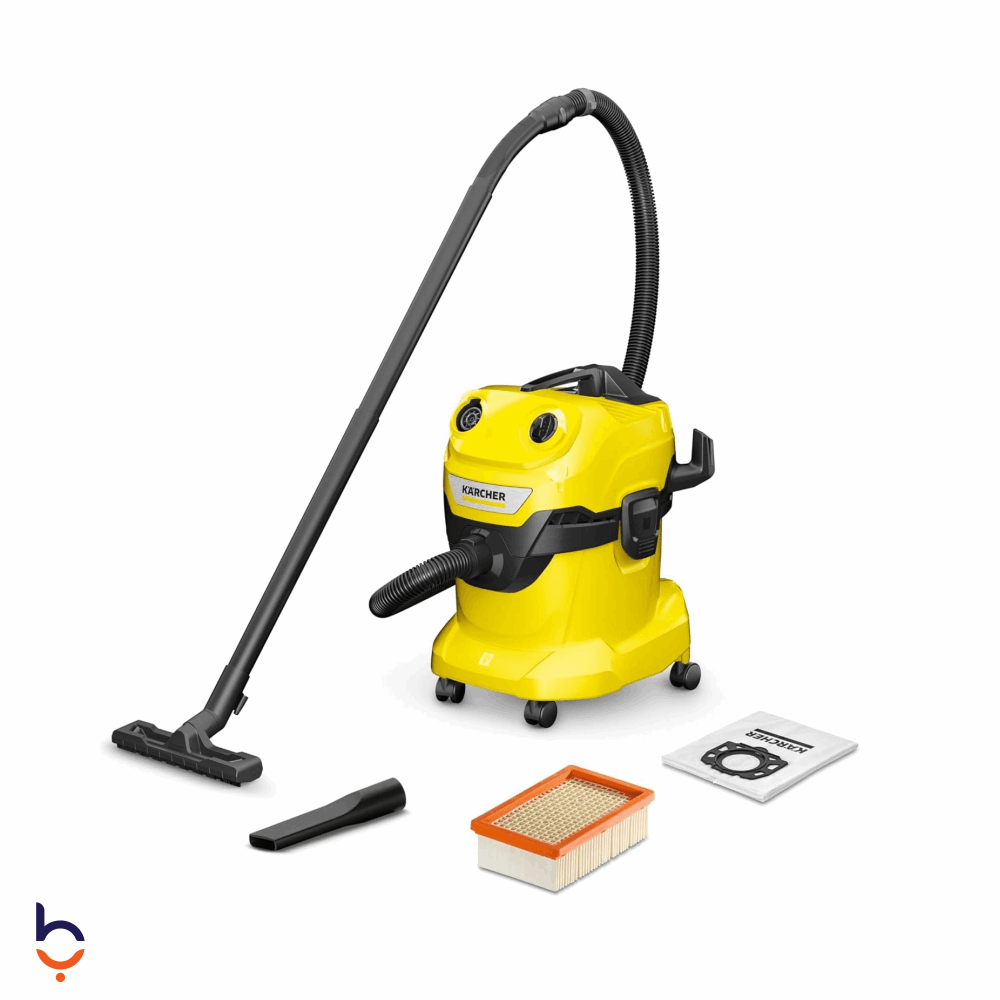 مكنسة كهربائية Karcher 1000 Watt WD4 Yellow and Black