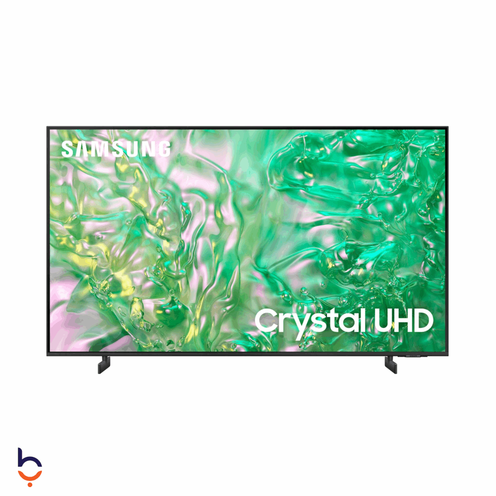 شاشة سامسونج 55 بوصة شاشة تلفزيون سامسونج سمارت 55 بوصة بدقة 4K UHD، وتقنية LED بريسيفر داخلي - 55DU8000 اسود