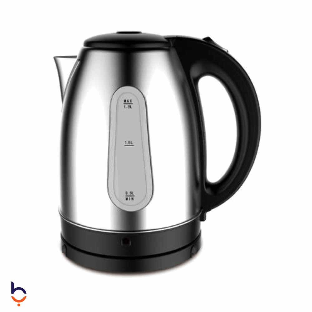 غلاية مياه جاك 1.8 لتر ستانلس ستيل , NGK-11D فضي