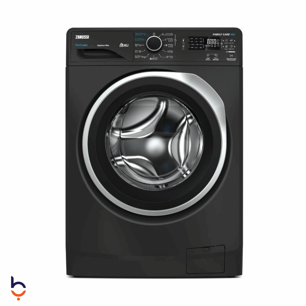 غسالة ملابس اوتوماتيك تحميل امامي زانوسي 8 كجم Perlamax ديجيتال فول اوتوماتيك، تحميل امامي , ZWF8240DS5 رمادي داكن