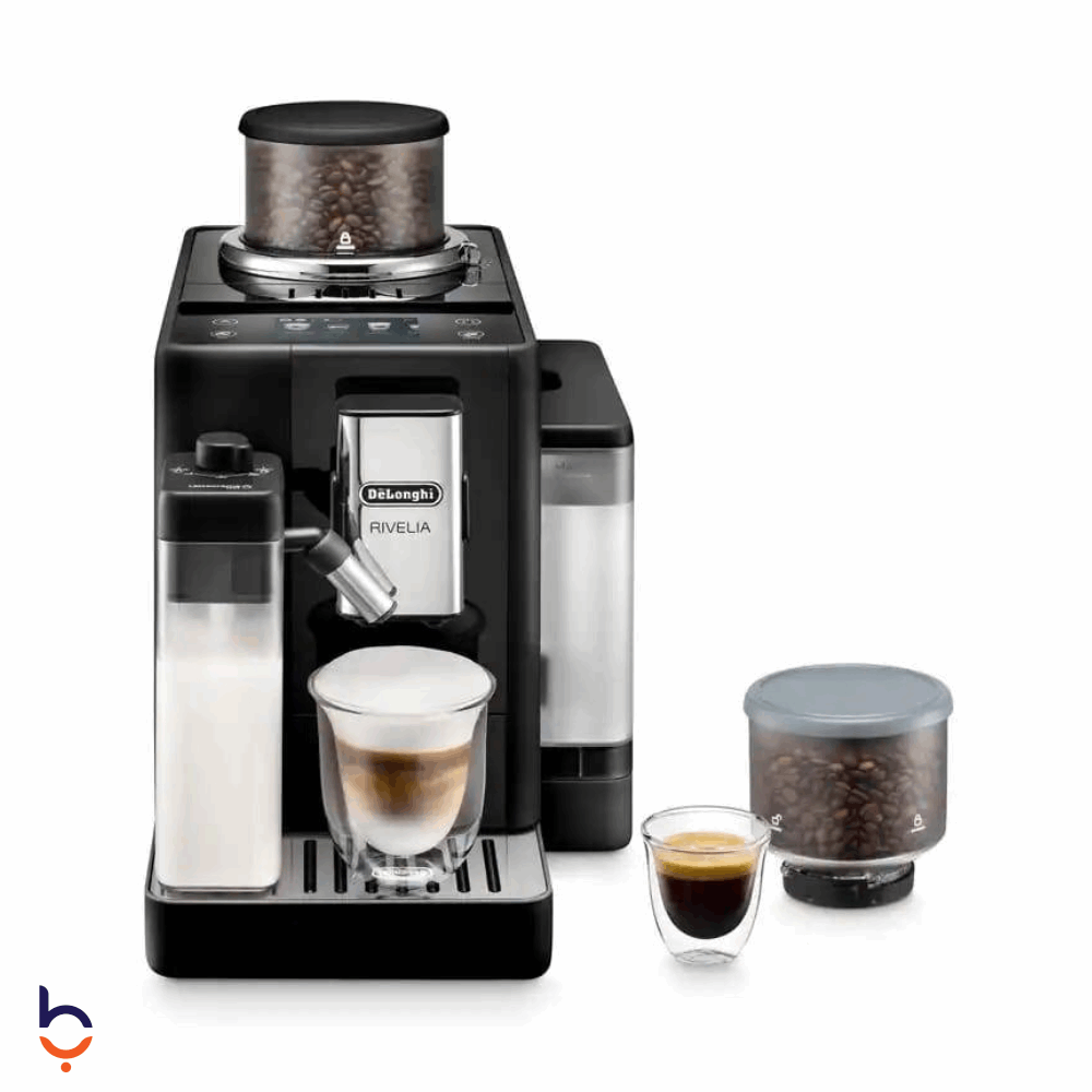 ماكينة صنع القهوة ديلونجي 1450 وات ريفيليا أونيكس بلاك
 , EXAM440.55.B اسود