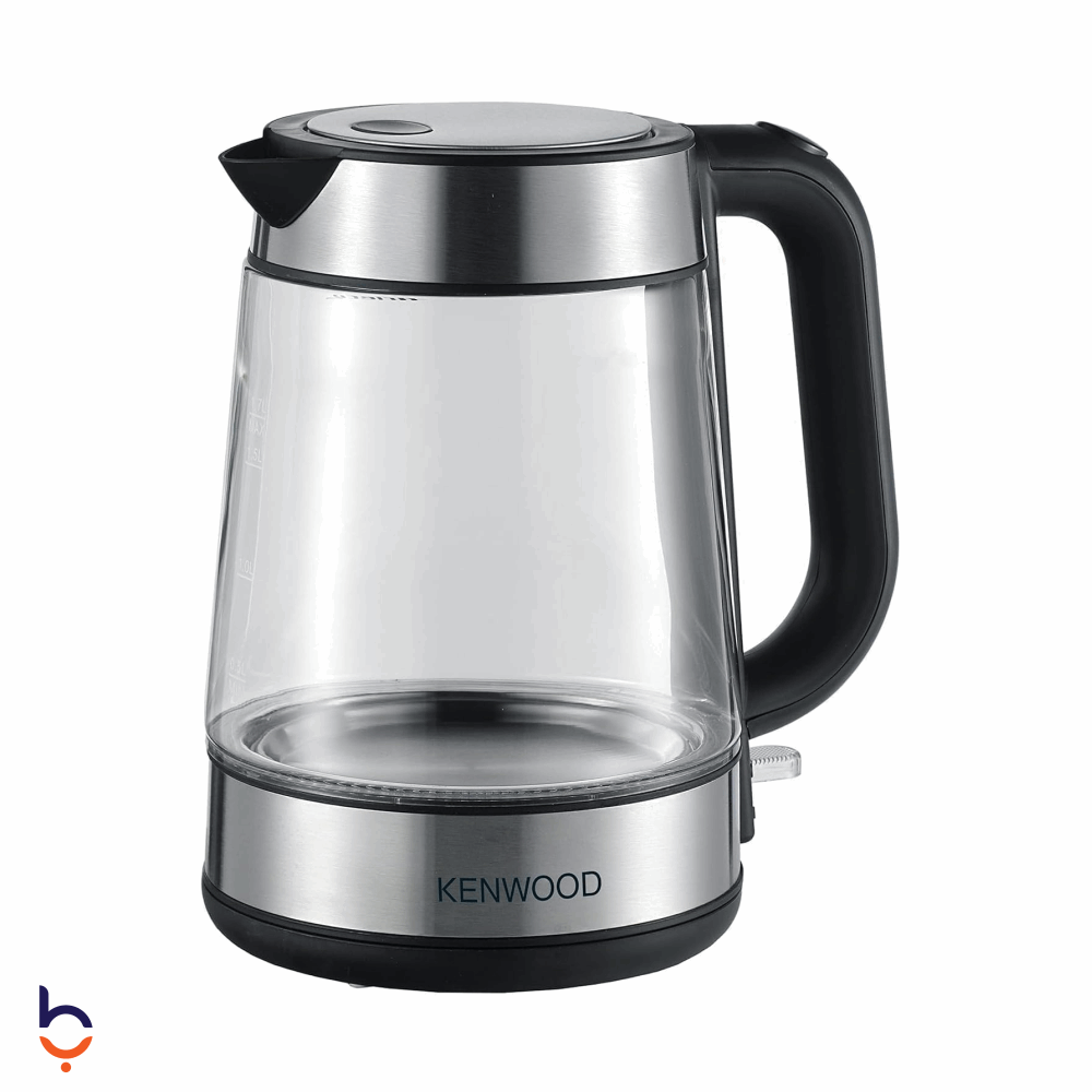 غلاية مياه كينوود 1.7 لتر 2200 وات , زجاج , ZJG08.000CL أسود
