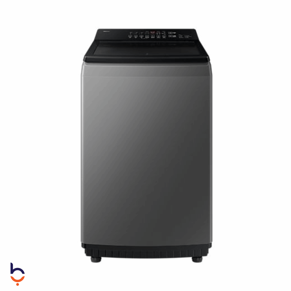 غسالة ملابس اوتوماتيك تحميل علوي سامسونج 11 كيلو شاشة ليد، مضخة، WA11DG5410BDAS رمادي