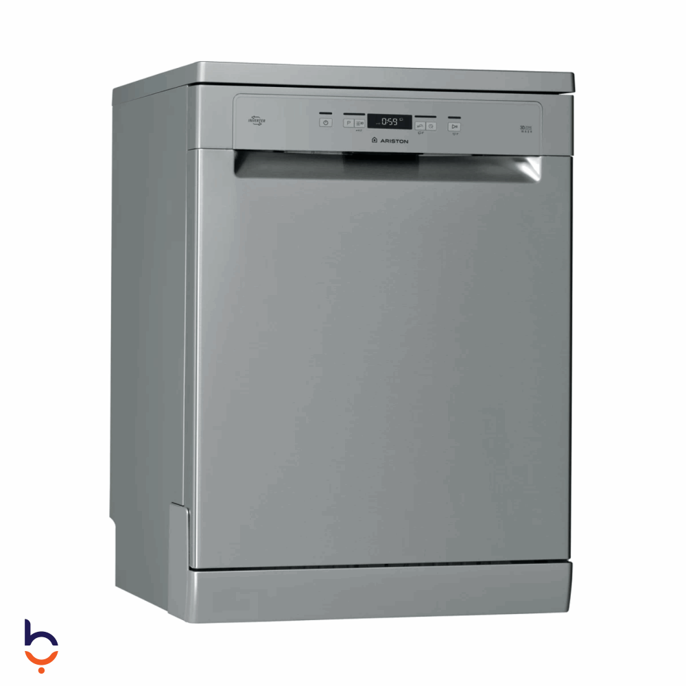 غسالة أطباق اريستون 14 فرد بتقنية الانفرتر، 9 برامج، 60 سم - LFC3O33WLTX ستانلس ستيل