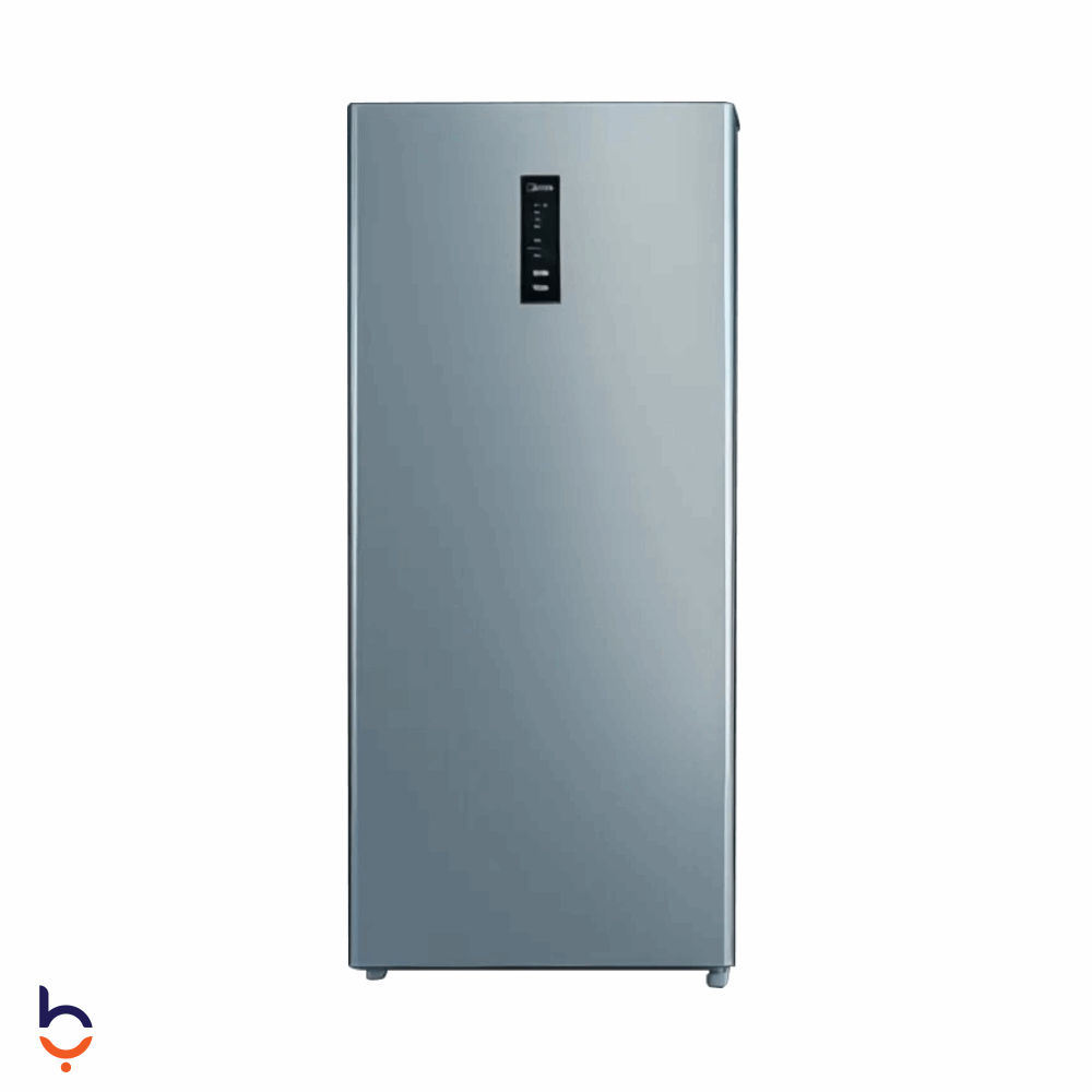 Deep Freezer Midea 5 Drawers No Frost Upright Freezer, Digital Display, Inverter - MDRU255FEN50 Silver