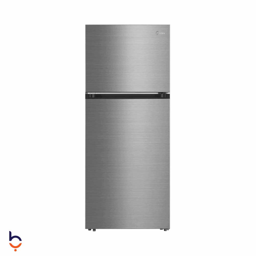 ثلاجة ميديا 411 لتر نوفروست، 411 لتر، 2 باب، MDRT580MTN46 برو ستيل