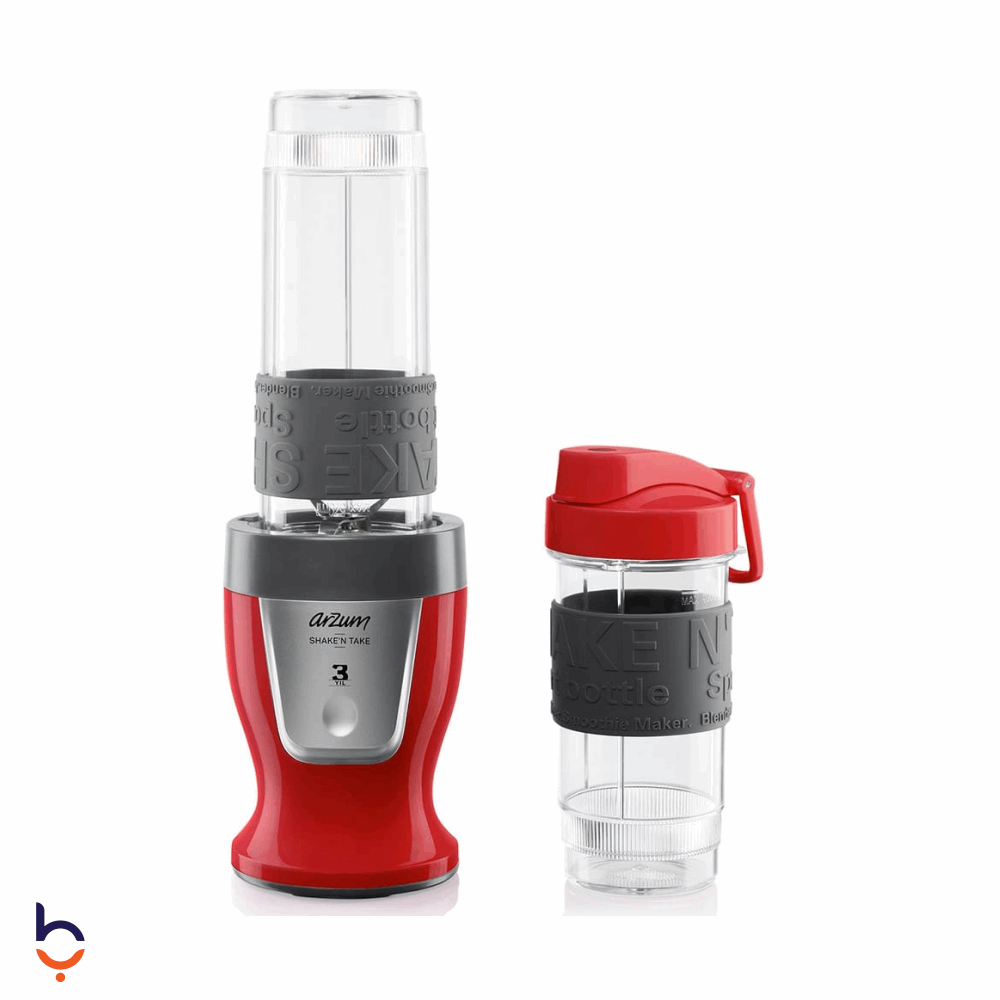 خلاط أرزوم 300 وات خلاط شخصي شيك اند تيك , AR1032 أحمر