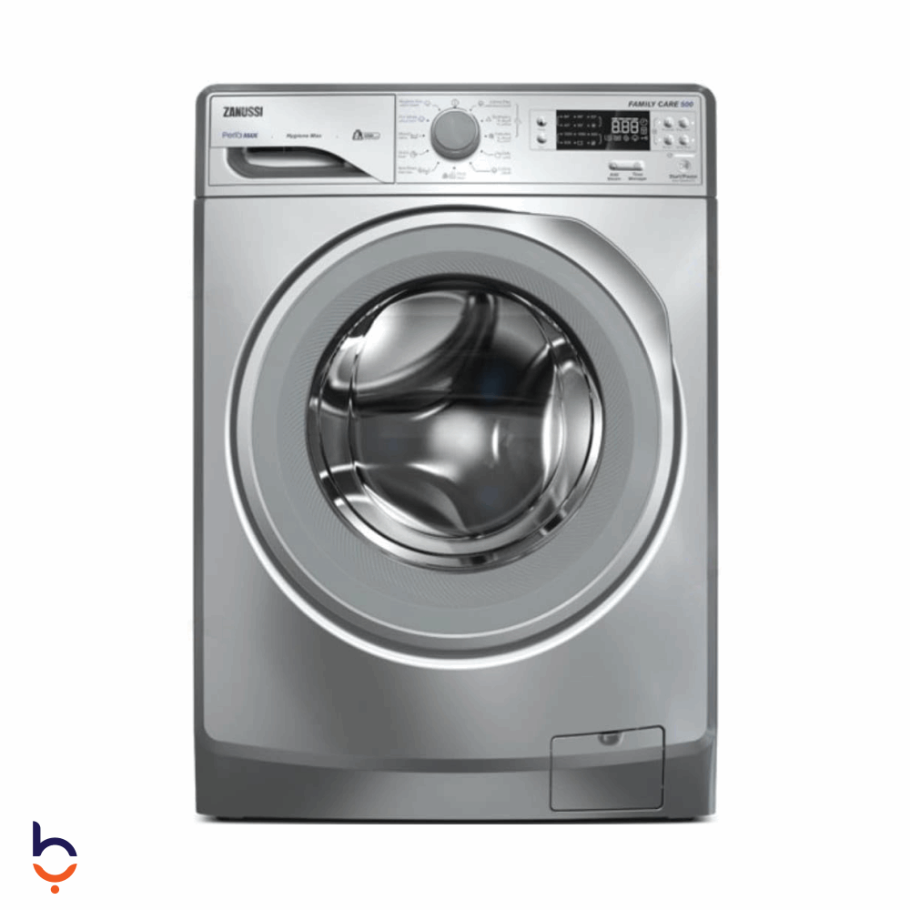 غسالة ملابس اوتوماتيك تحميل امامي زانوسي 7 كجم بيرلا ماكس ديجيتال فول اوتوماتيك , ZWF7240SV5 فضي