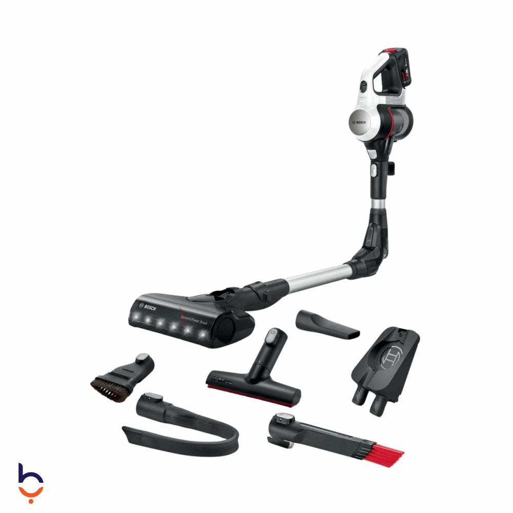 Vacuum Cleaners Bosch 54W Cordless ,  Unlimited 7 Bagless Rechargeable , 18V - BCS711XXL Black / White