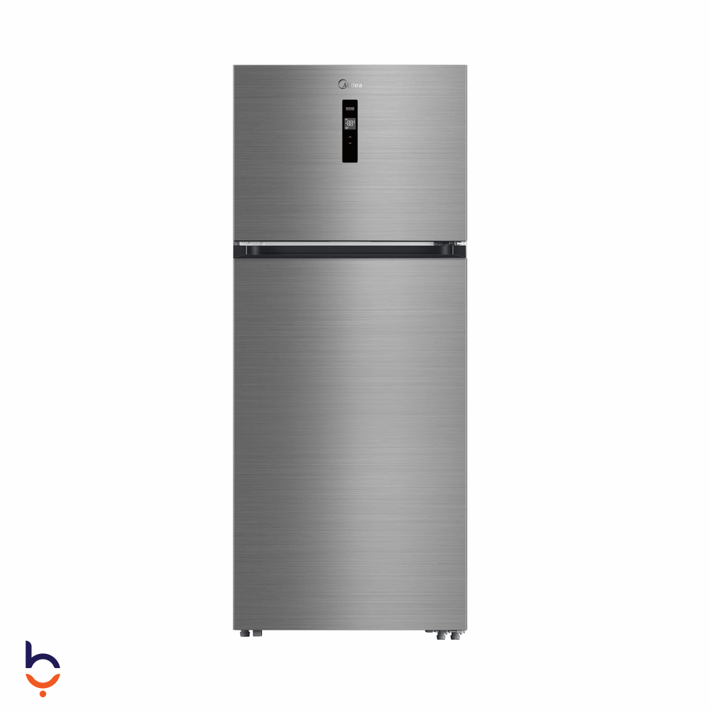 ثلاجة ميديا 535 لتر نوفروست، 2 باب، انفرتر، ديجيتال، MDRT723MTN46D فضي