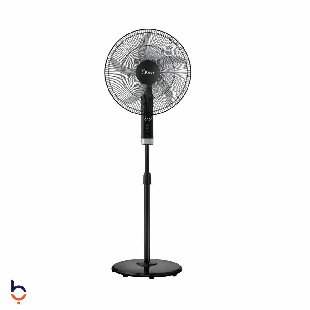 مروحة ميديا 18 بوصة ستاند بريموت - 75 بوصه - شبك معدني - FS45-25MR-BK أسود