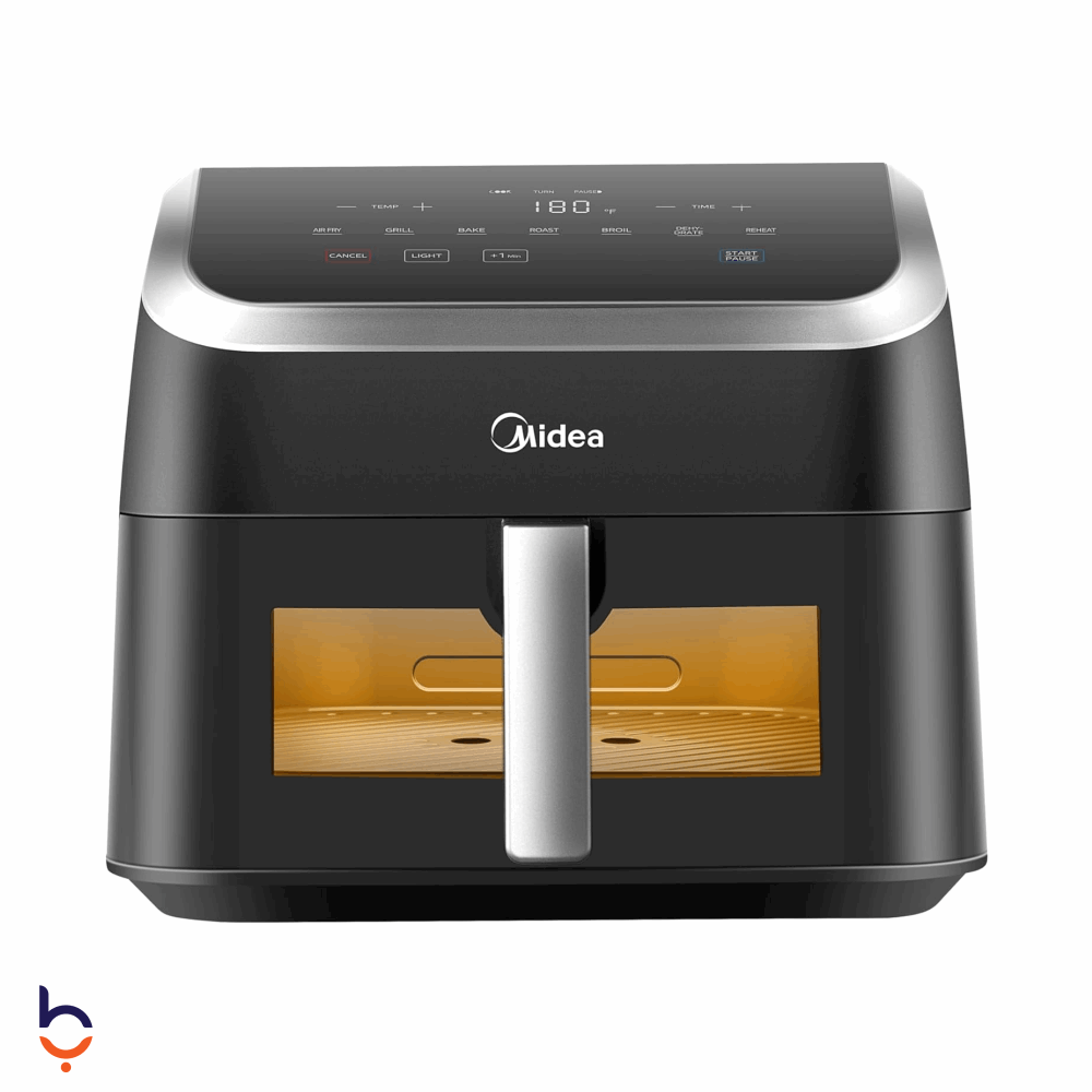 قلاية ميديا 9 لتر 2200 وات، ديجيتال، MF-CY85WK اسود