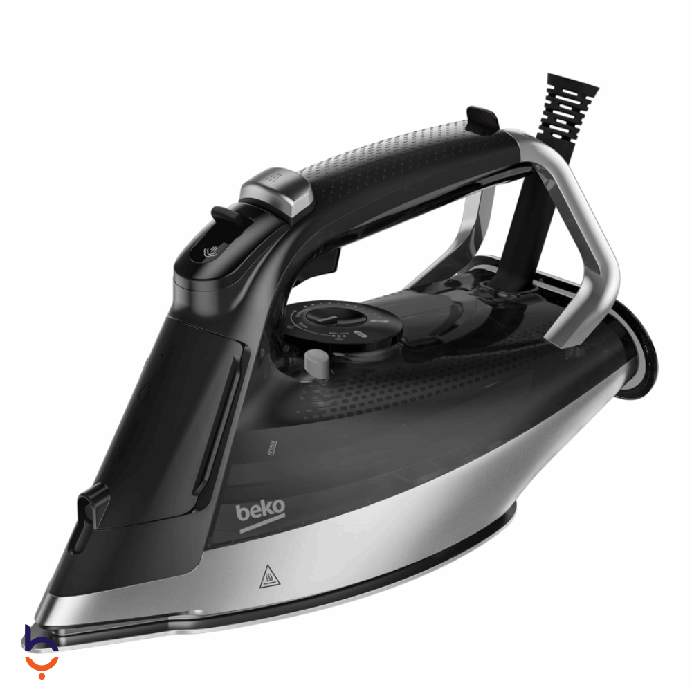 Iron Beko 2400 W 350ml Water Tank , Ceramic Soleplate , SIM 5124 A Black