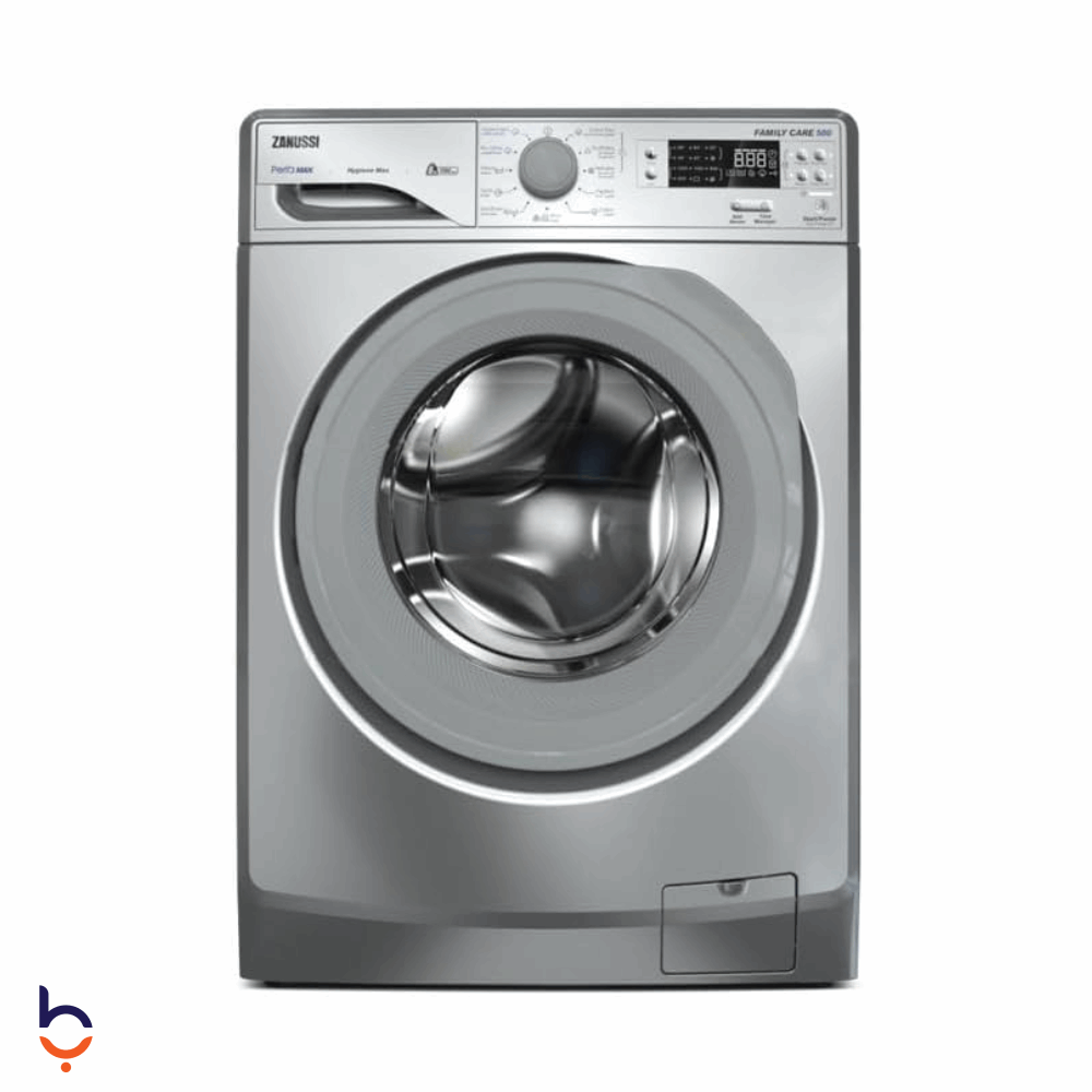 Front Load Automatic Washing Machine Zanussi 6 Kg Perlamax , 1200rpm - ZWF6240SG5 Silver