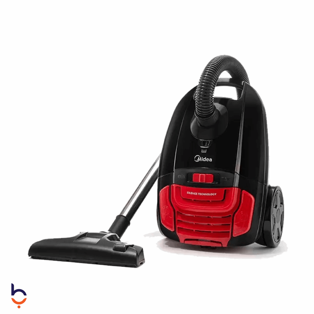 مكنسة كهربائية ميديا 3 لتر 1800 وات ، A16 أسود وأحمر