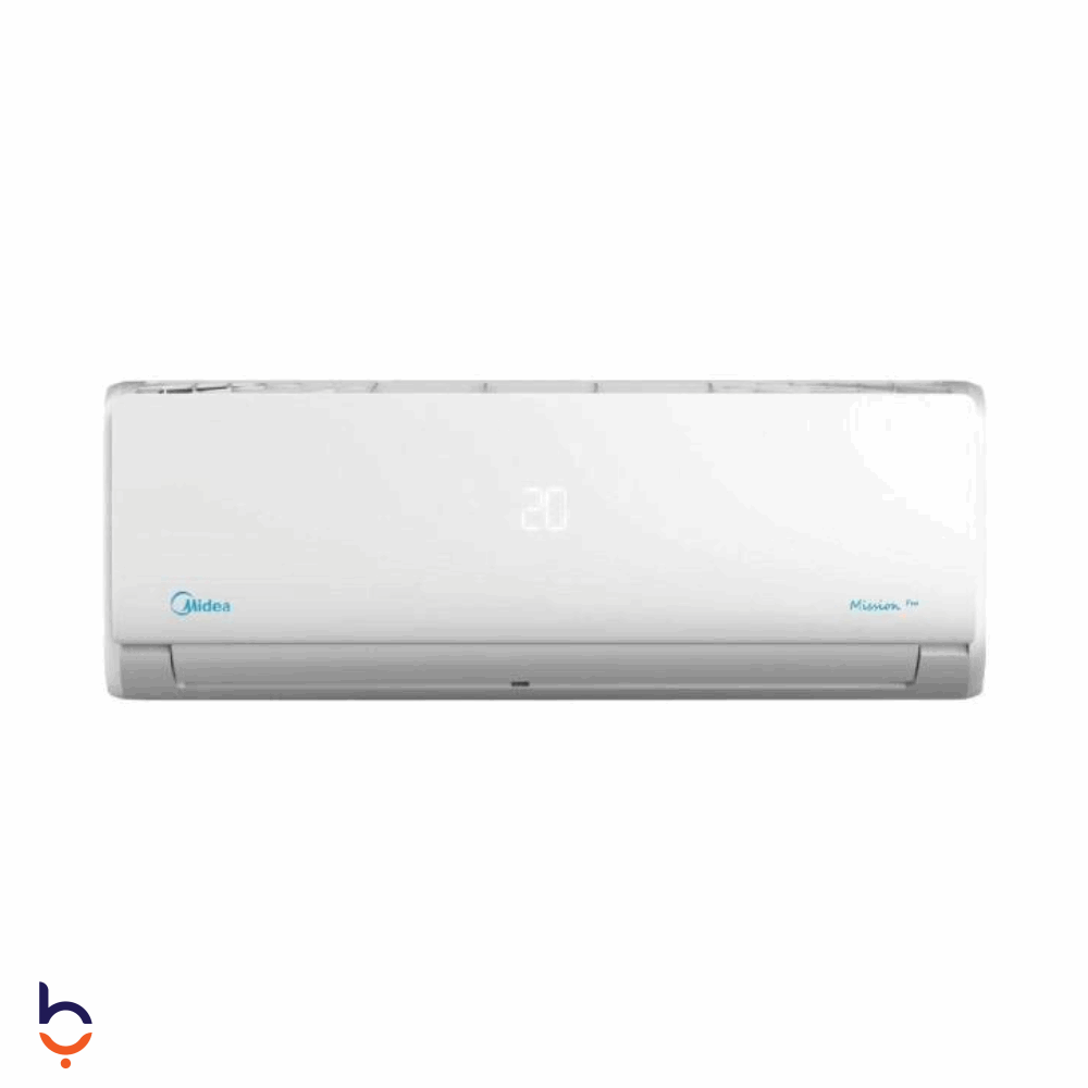 تكييف ميديا 1.5 حصان سبليت ميشن برو بارد - MOSCT-12CN &amp; MSCT-12CRN-Q8 أبيض