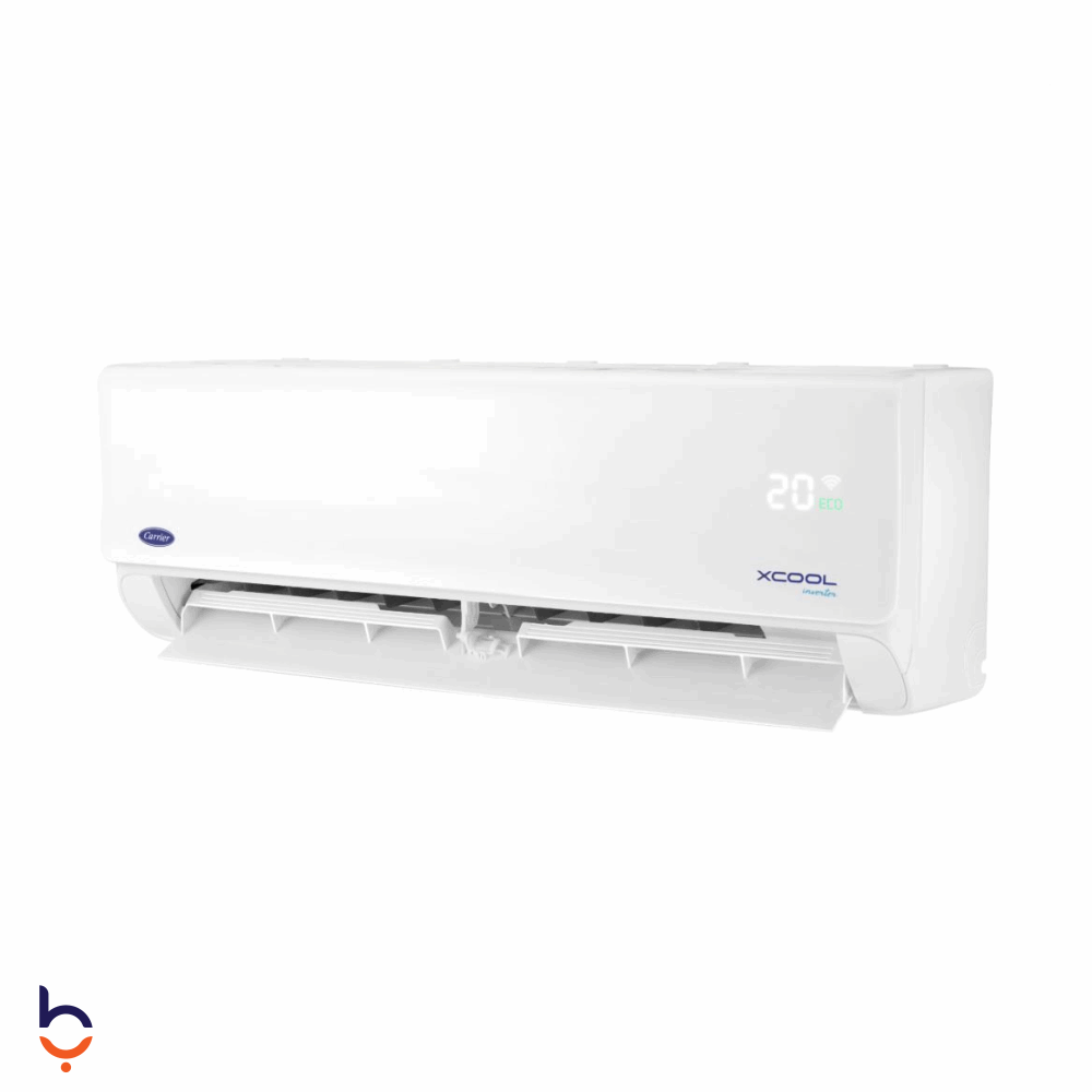 تكييف كاريير 1.5 حصان إكس كوول إنفرتر بارد – ساخن 53QHEFT12DN8-708F ابيض