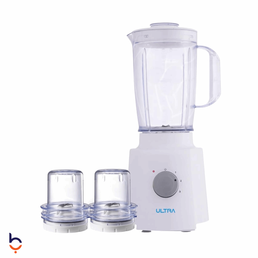 Blender Ultra 600 Watt 1.6 Liter, 2 Mills, UB60M2WE White