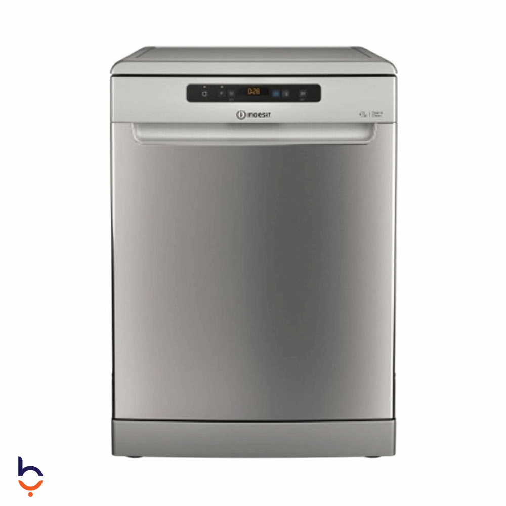 غسالة أطباق انديست 14 فرد 8 برنامج ، 60 سم ،DFO 3C23 A X فضي