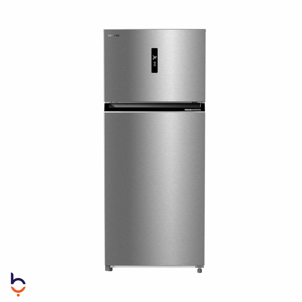 ثلاجة توشيبا 535 لتر 2باب ، انفرتر ، GR-RT702WE-PMN (57) فضي