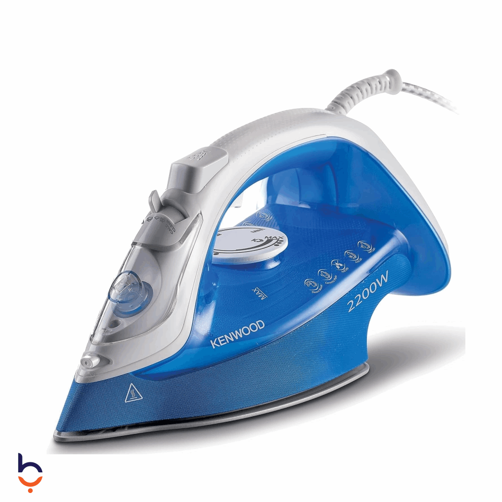 مكواة كينوود 2200 وات قاعدة سيراميك، STP66.000WB أزرق
