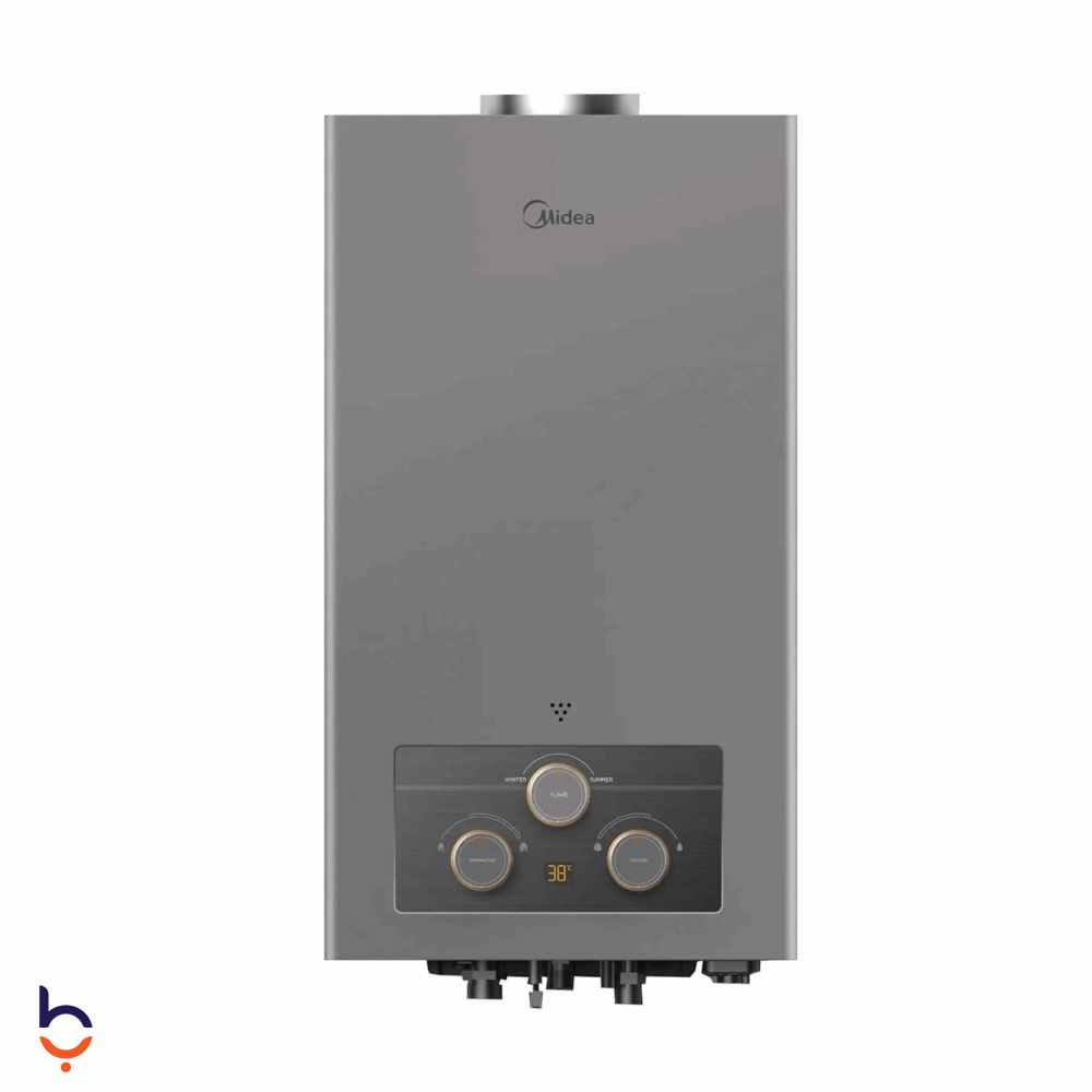 سخان غاز ميديا 10 لتر MGWH10-20MDNEG(S) رمادي